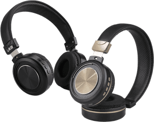 Black Over Ear Headphones PNG