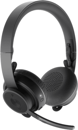 Bluetooth Hadset Zone Wilress And Wireless Plus - Logitech Zone Wireless Headset, HD Png Download PNG image with transparent background