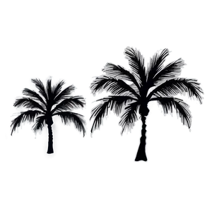 Black Palm Tree Tattoo Design Png 06262024 PNG Image