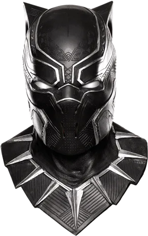 Black Panther Helmetand Shoulders PNG Image