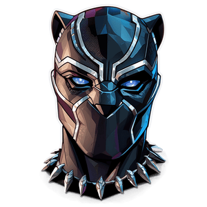 Black Panther Illustration PNG 05212024 PNG image with transparent background