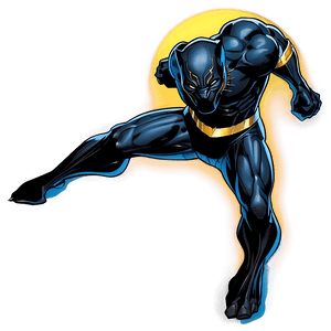 Black Panther Marvel Comics PNG cda61 PNG with transparent background