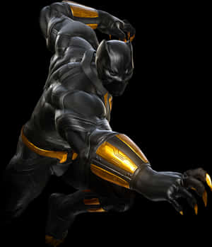 Black Panther Marvel Vs Capcom Infinite , Png Download - Marvel Vs Capcom Infinite Black Panther, Transparent Png PNG image with transparent background