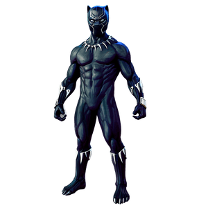 Black Panther Superhero PNG jla17 PNG image with transparent background