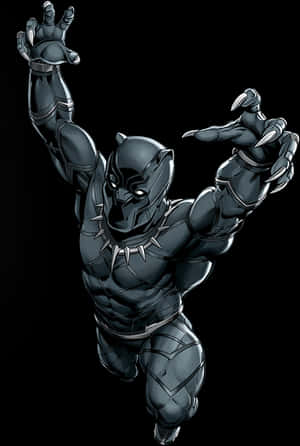 Alliance Panther America Wakanda Black Marvel - Avengers Black Panther Cartoon, HD Png Download PNG with transparent background