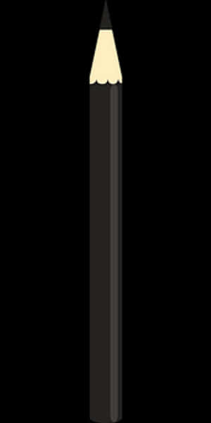 Black Pencil Icon PNG