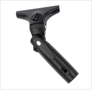 Black Plastic T Handle Component PNG Image