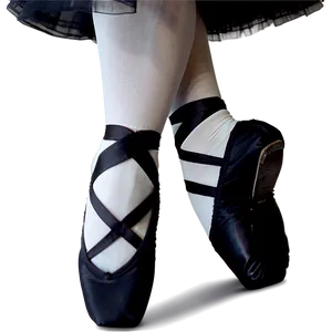 Black Pointe Shoes Png 51 PNG Image