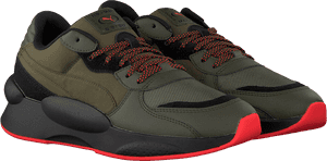 Black Puma Low Sneakers Rs - Puma Rs 9.8 Trail, HD Png Download PNG image with transparent background