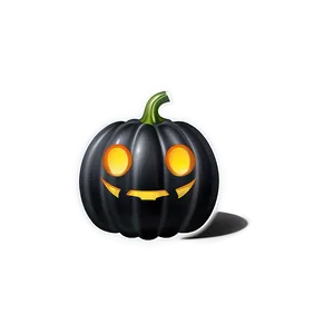 Black Pumpkin Icon Png 06282024 PNG Image