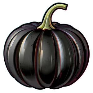 Black Pumpkin Vector Png Uiy49 PNG Image