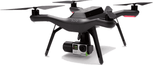 Drone Png Image Background - 3dr Solo Drone, Transparent Png PNG with transparent background