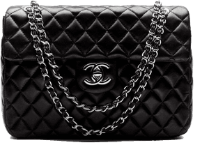 Handbag Bag Black Chanel Perfume Free Hq Image Clipart - Chanel Bag Clear Background, HD Png Download PNG image with transparent background