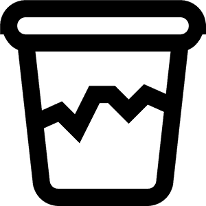 Bin Delete Garbage Recycle Remove Trash Icon - Icon, HD Png Download PNG image with transparent background