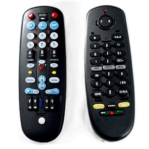 Black Remote Control PNG sho PNG