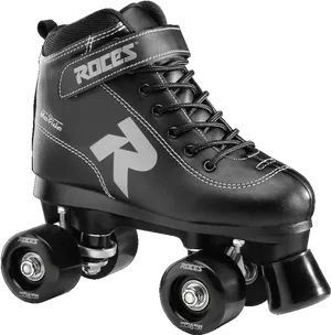 Black Roces Classic Quad Skate PNG Image