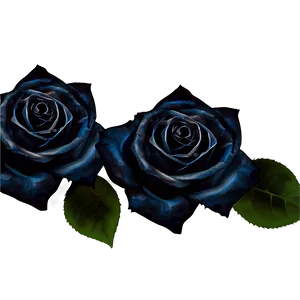 Black Roses Art Png 32 PNG Image