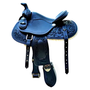 Black Saddle Png 06292024 PNG Image