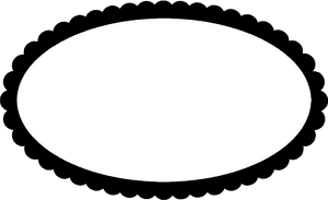 Pink Oval Border Png, Transparent Png PNG image with transparent background