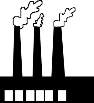 Black Screenwith White Squares PNG Image