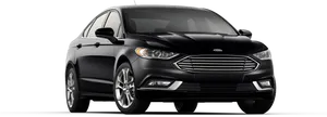 Black Sedan Vehicle Profile PNG Image