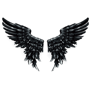 Black Seraph Wings PNG 66 PNG