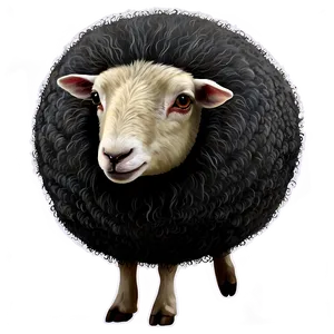 Black Sheep B PNG Image