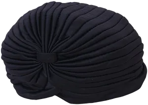 Black Sikh Turban Fabric Texture PNG Image