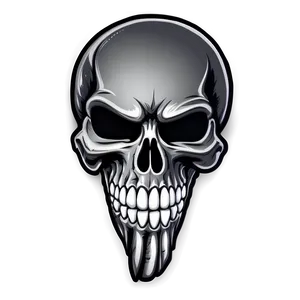 Black Skull Emblem Png 06202024 PNG Image