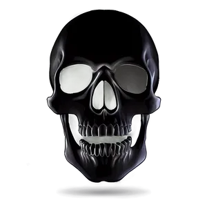 Black Skull In Shadows Png Pxd81 PNG Image