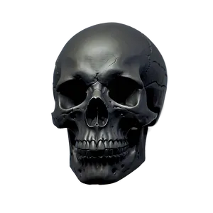 Black Skull Silhouette Png Uyi PNG Image