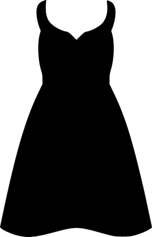 Woman Dress Lady Summer - Little Black Dress, HD Png Download PNG with transparent background