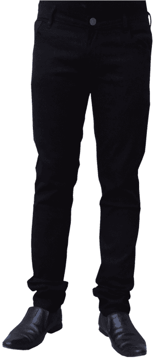 Slim Fit Jean Png Image - Mens Black Jeans Transparent, Png Download PNG with transparent background