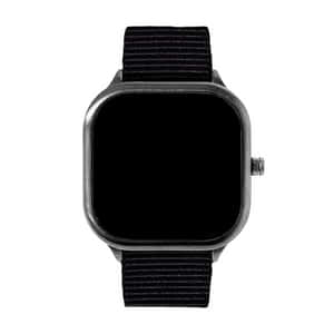 Black Smartwatch Blank Screen PNG image with transparent background