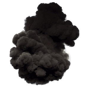 Black Smoke Cloud PNG 11 PNG