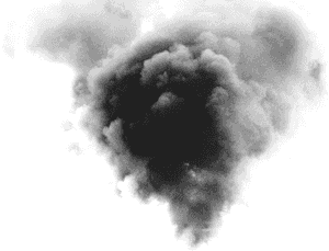 Transparent Cloud Of Smoke Clipart - Black Smoke Effect Png, Png Download PNG with transparent background