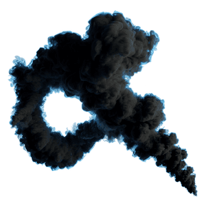 Black Smoke Swirls PNG 05252024 PNG image with transparent background