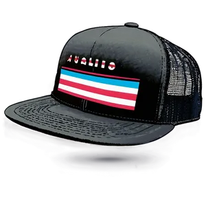 Black Snapback Trucker Hat Png 68 PNG Image