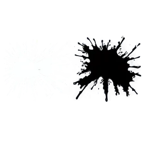 Black Splatter Graffiti Element Png Rex PNG Image