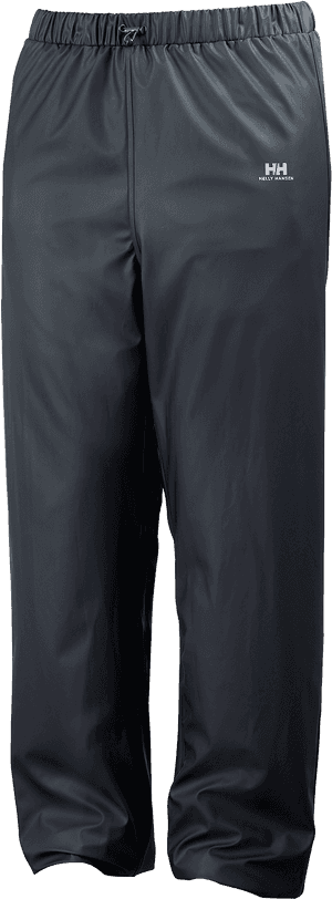 Black Sport Track Pants PNG with transparent background