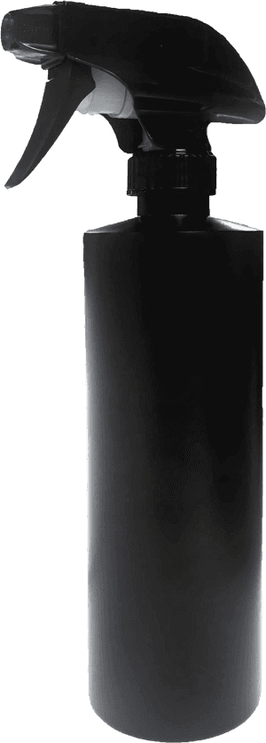 Spray Bottle 16 Oz With Sprayer For Transfer From A - Spray Bottle 16 Oz Black Png, Transparent Png PNG