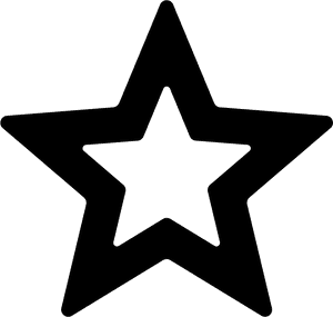 Star Outline - 512 By 512 Pixels, HD Png Download PNG image with transparent background