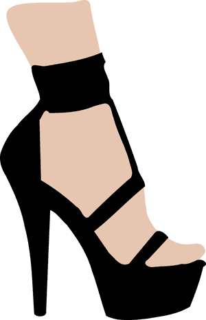 Women Shoes Clip Art - High Heel Clip Art, HD Png Download PNG image with transparent background