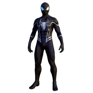 Black Suit Spider Man Png 05042024 PNG Image