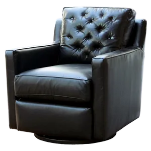 Black Swivel Chair Png 8 PNG Image