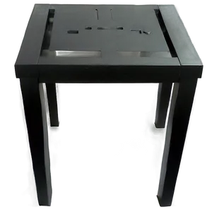 Black Table Design Png 06262024 PNG Image