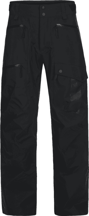 Black Tactical Cargo Pants PNG
