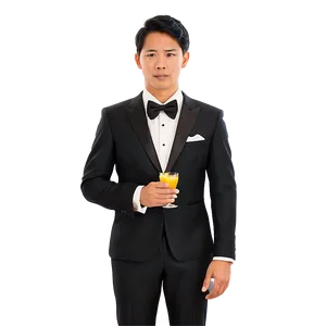 Black Tie Cocktail Attire Png Eik4 PNG Image