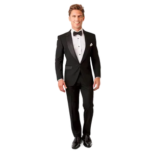 Black Tie Dinner Outfit Png 47 PNG Image