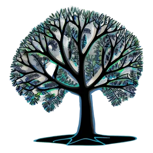 Black Trees Drawing Png Ldw34 PNG Image